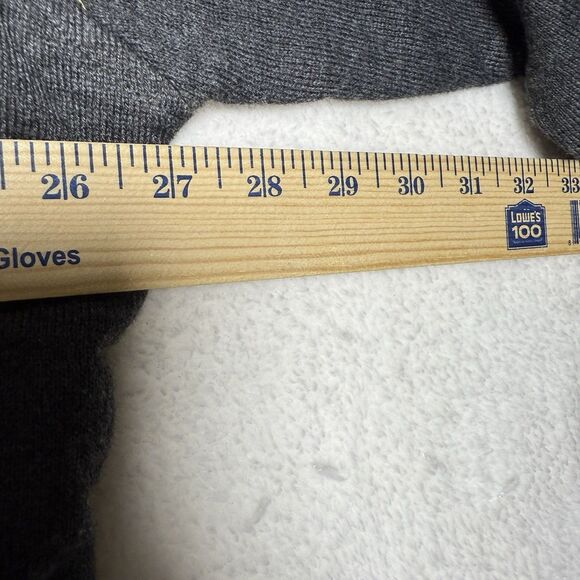 Tipsy Elves Women's Ugly Christmas Sweater Size XXL Gray Too Lit To Quit Lights - Picture 8 of 9